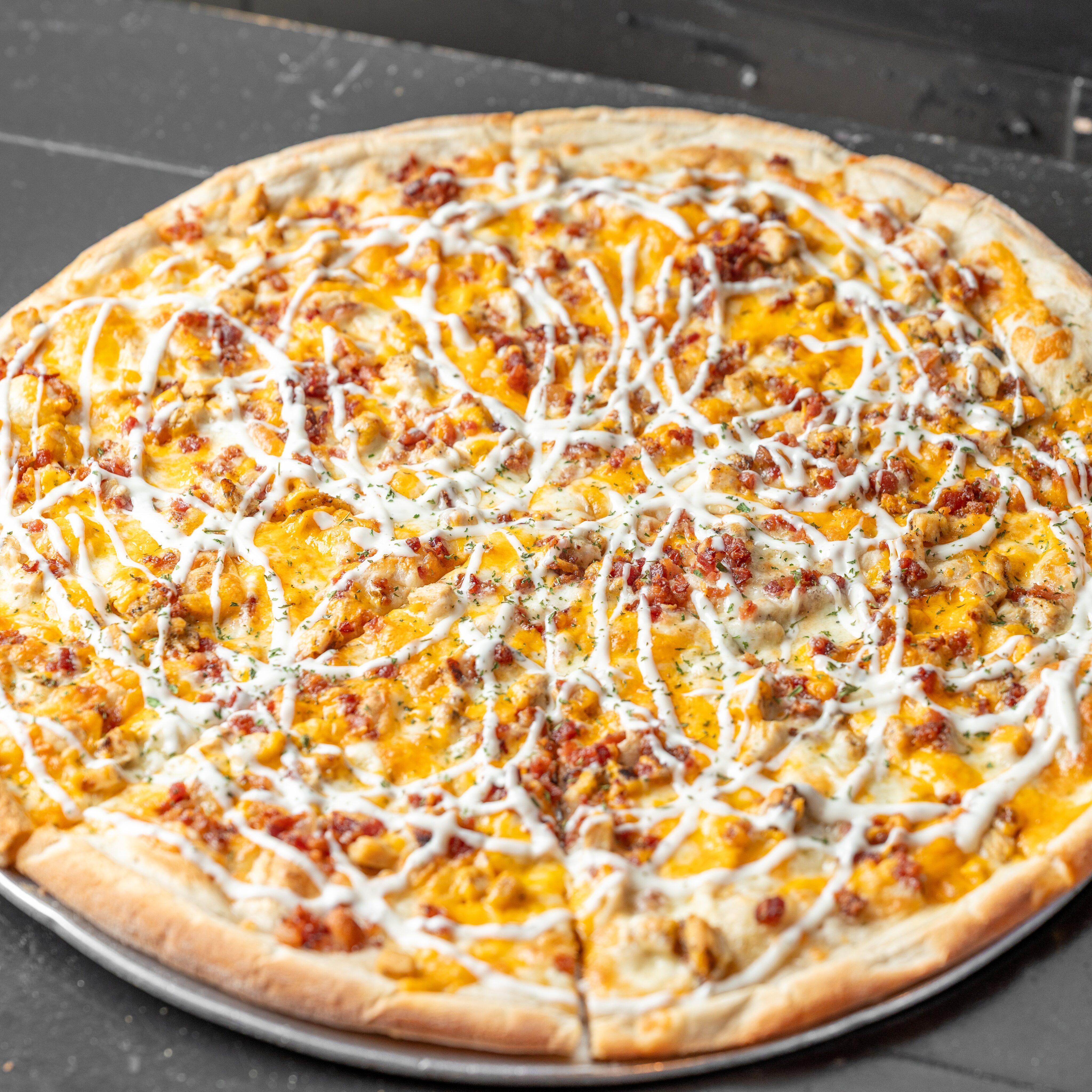 Chicken Bacon Ranch Pie.